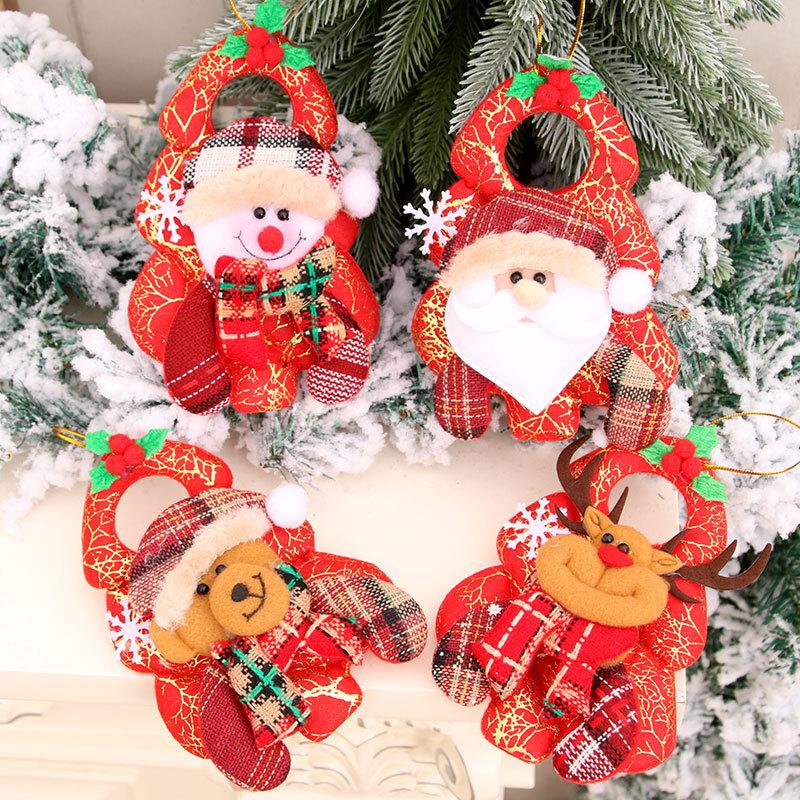 Christmas Door Hanging Decoration Christmas Tree Pendant Christmas Pendant Small Doll Christmas Decorations