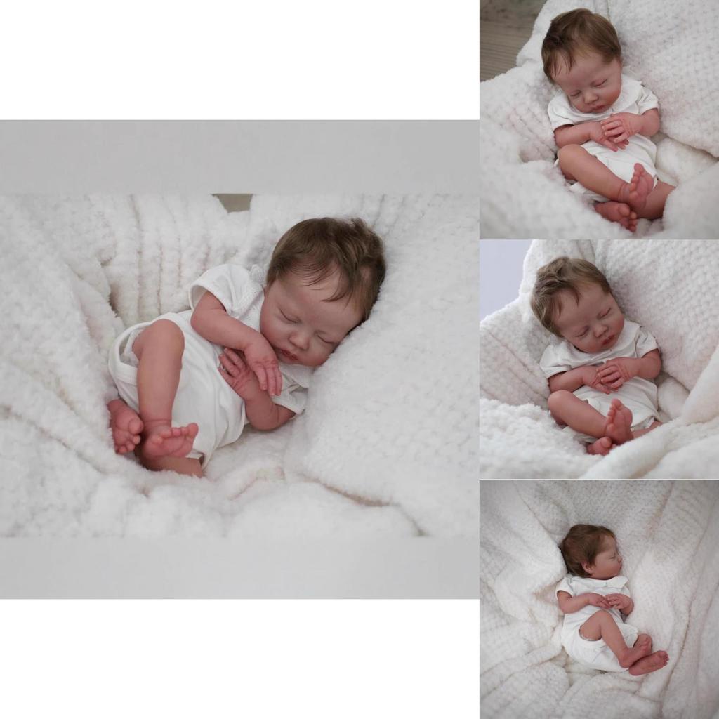 Silicone Reborn Doll 45cm Handmade 3d Skin For Collectors And Gift Enthusiasts