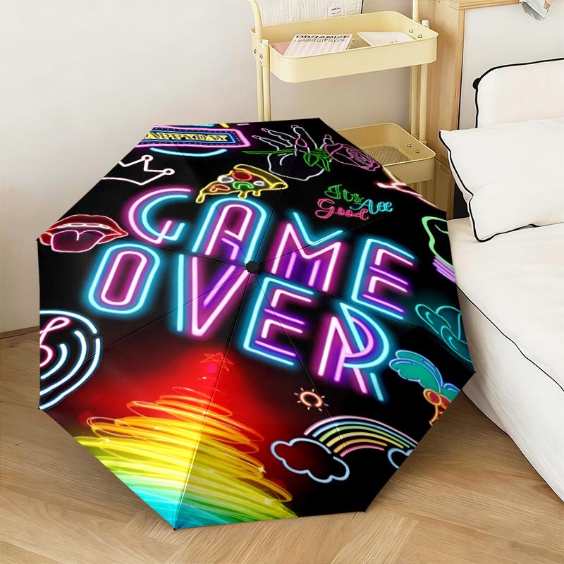 1PC Game Controller Automatic Umbrella - Suitable Travel Outdoor Portable Umbrella Birthday Gift Daily Essentials