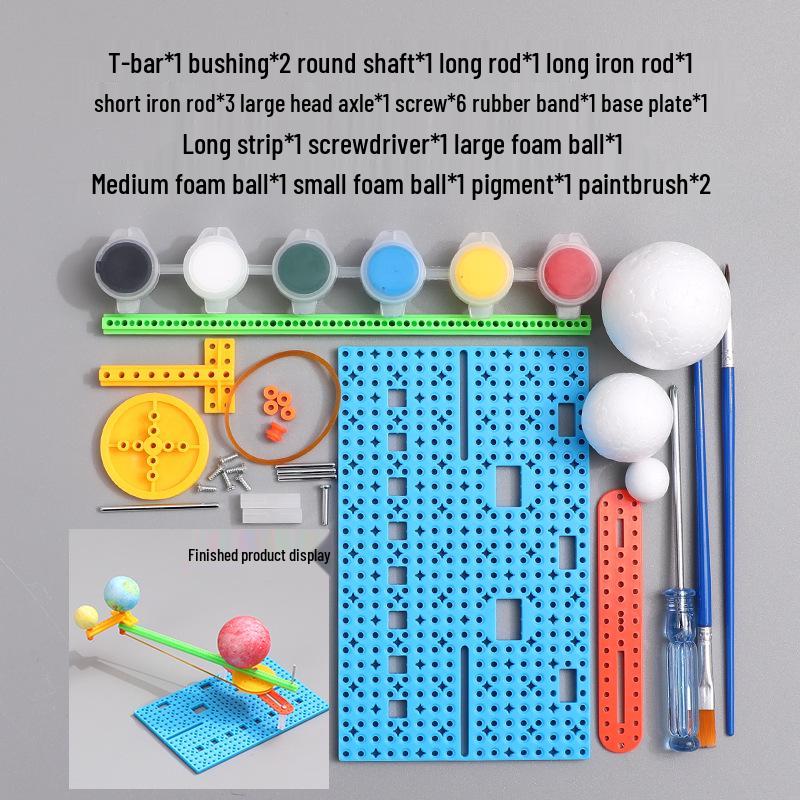 

Набор для проведения образовательных научных экспериментов: Модель Солнце-Земля-Луна для младших школьников