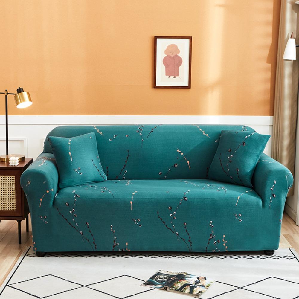 Elastic Sofa Slipcover Full Coverage Non Slip Stretchable Sofa Protector for Home Decor