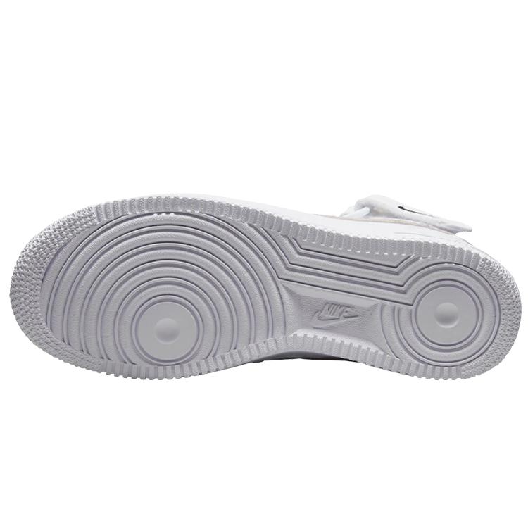 Nye Nike Air Force 1 '07 Mid Hvit Slangeskinn Swoosh Dame DD9625-101