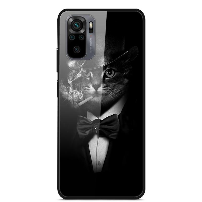 Tempered Glass Case For Xiaomi Redmi Note10 Pro Case Glass Back Cover For Xiaomi Redmi Note 10 10Pro Max Case Note10 5G Shell