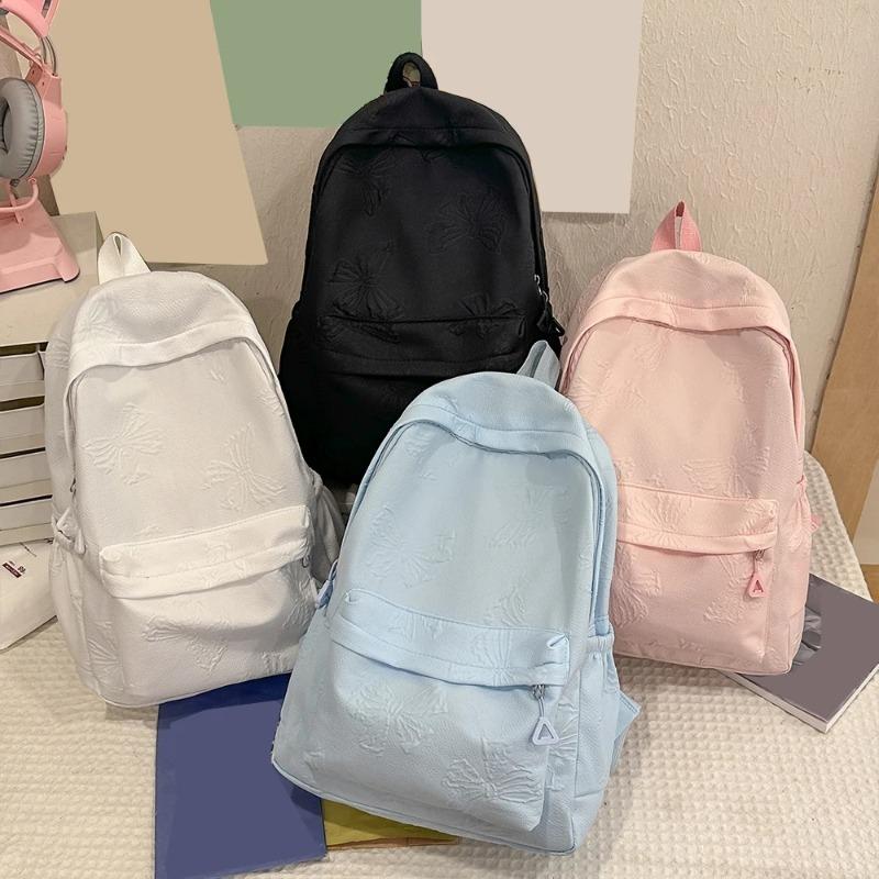 Minimalist student backpack teenage backpack nylon backpack fashionable girl backpack women's shoulder bag high school backpack
