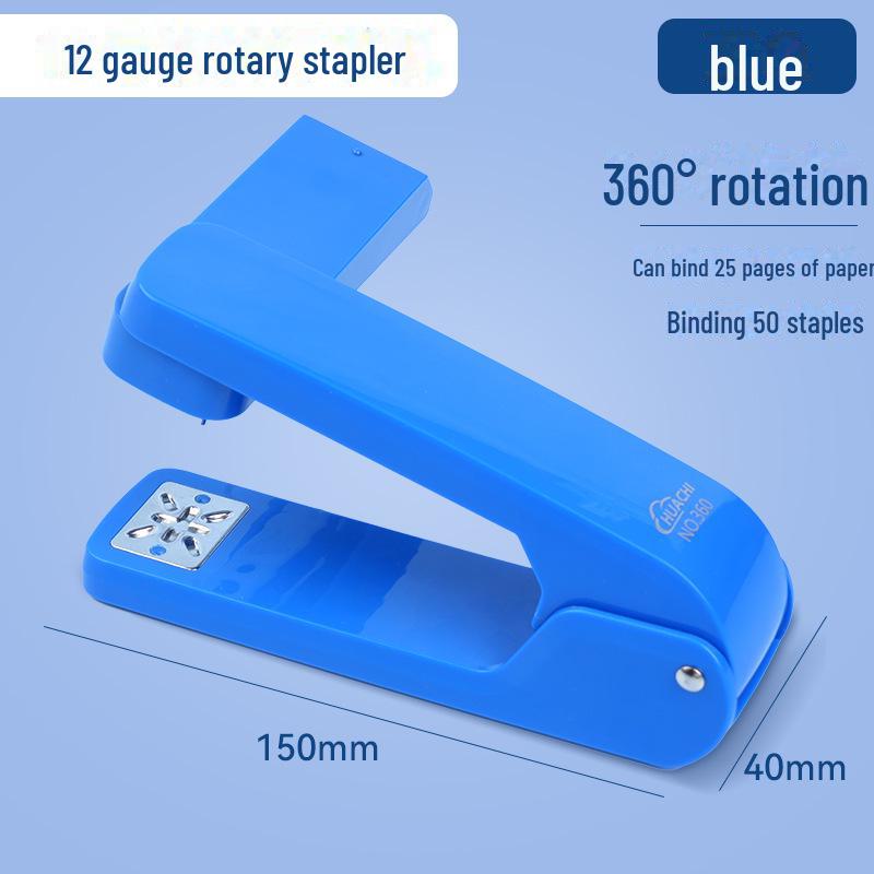 

Многофункциональный большой степлер с вращением на 360° для переплета в студенческих и офисных помещениях