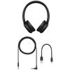 Sony WH-H810 Wireless Headphones Hi-Res Compatible Alexa Built-in Bluetooth 30H Playback Touch Sensor Compact Black WH-H810 BM