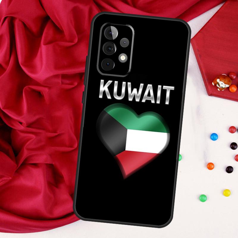 Kuwait Flag For Samsung Galaxy A15 A55 A53 A33 A35 A22 A32 A52 A54 A34 A14 A56 A36 A26 A16 A05 A06 Case
