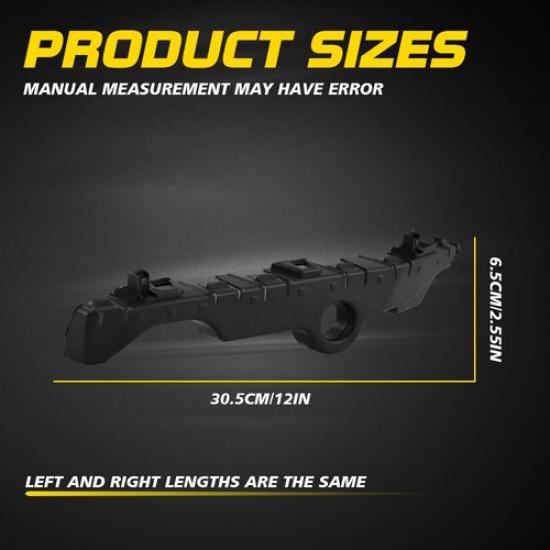 Stützhalterungen für die vordere Stoßstangenabdeckung für - Chevy Silverado 1500