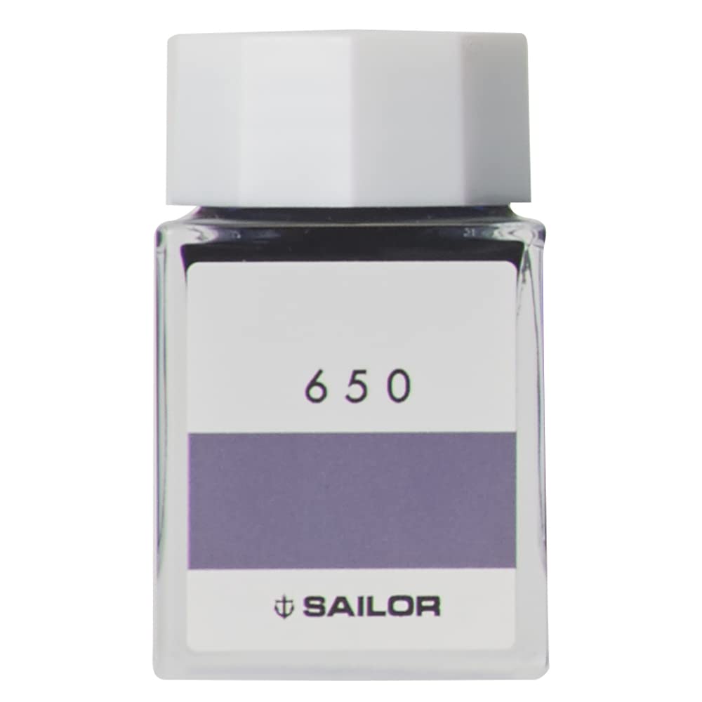Sailor Fountain Pen Bottled Ink, Ink Studio 650, Dye-Based, 20ml, 13-6210-650