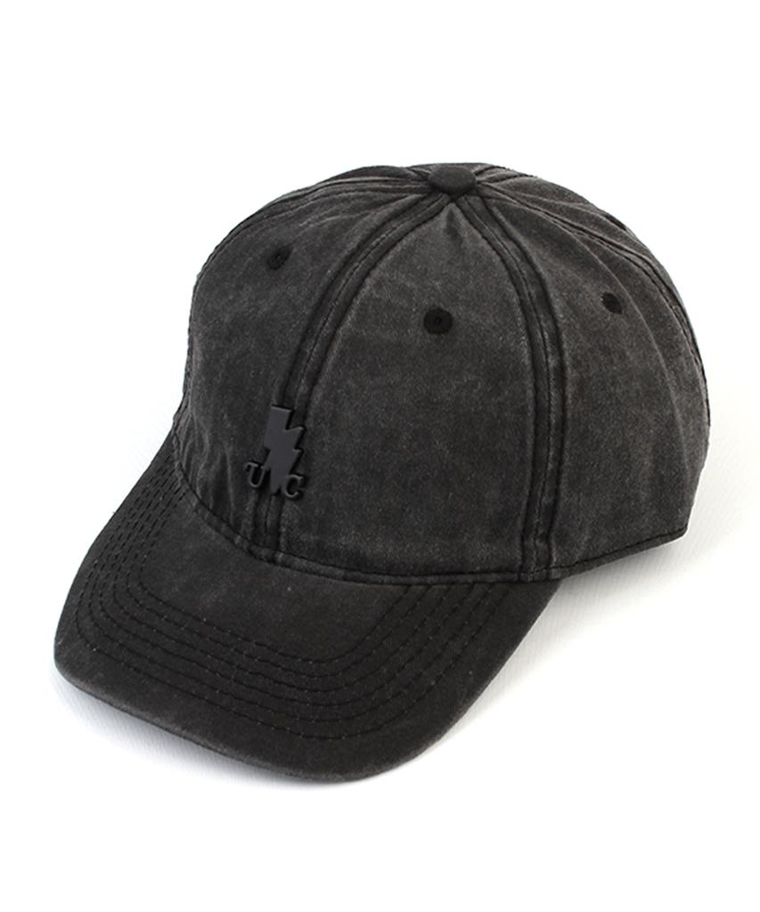 Yunibeosyeolkemiseuteuli Thunder Pigment Washing Black Ballcap