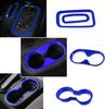 Red/Blue/Black Car Interior Decor Trim Kits For Jeep For Wrangler JK JKU 4 Door 11 17 Enhance Aesthetics And Easy Installation