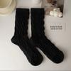 Plush Fluffy Socks Velvet Knitted Socks New Winter Warm Socks  Women
