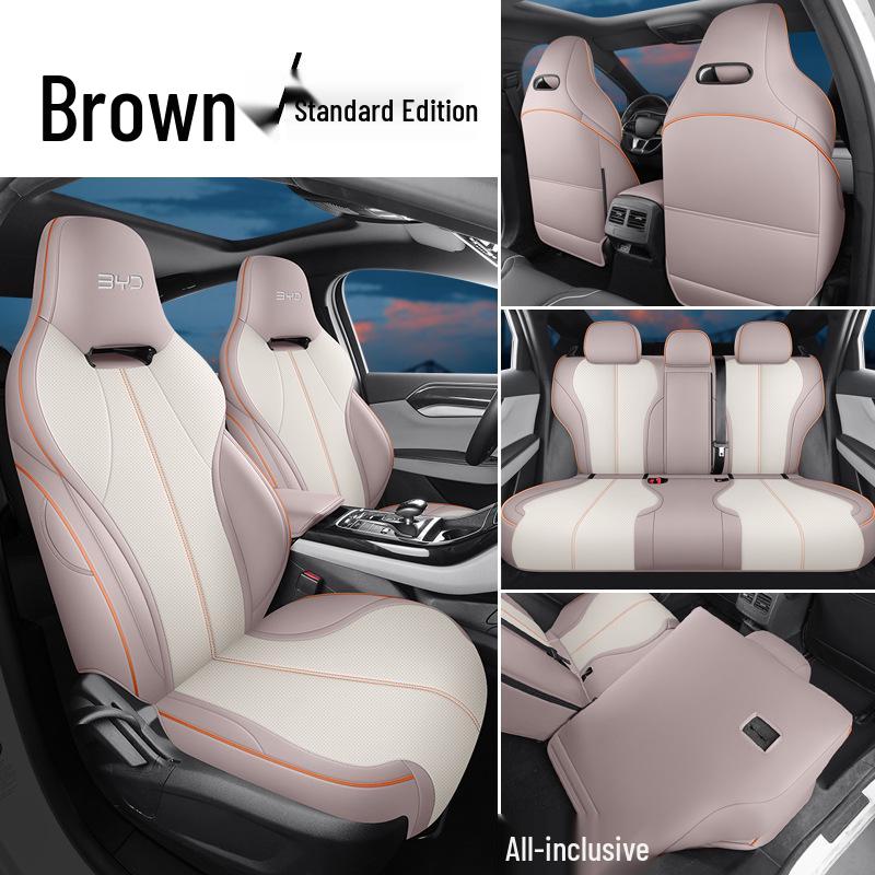 BYD Destroyer 05 Five-Seater Full Leather Car Seat Cushion - Universal All-Season Fit