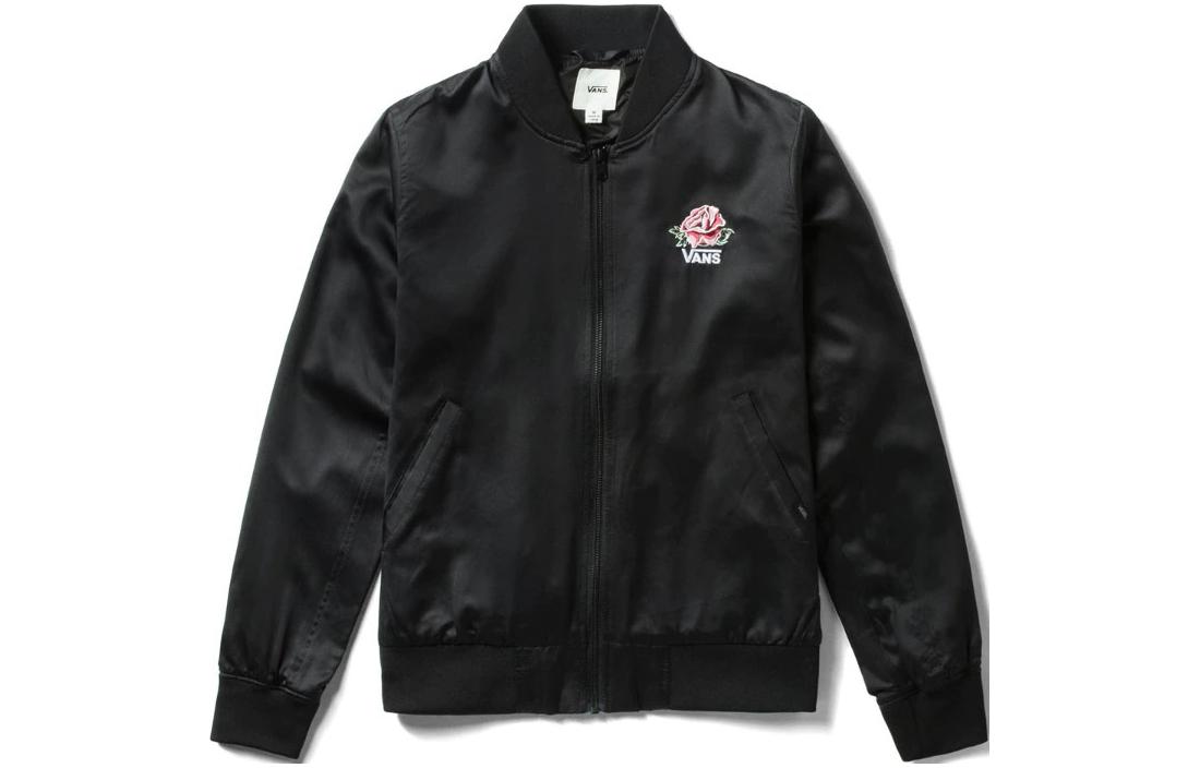 Vans Baseball Jacket Women s Black VN0A3J5NBLK S