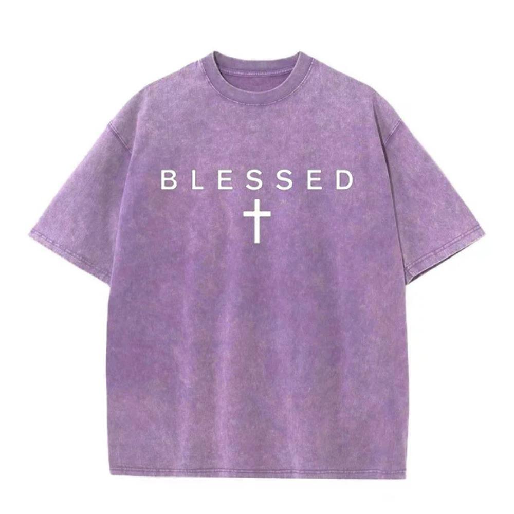 Unisex Christian Faith T-Shirt for Women Men Jesus Christ Cross Design Inspirational Bible Quote Religious Gift Tee Top