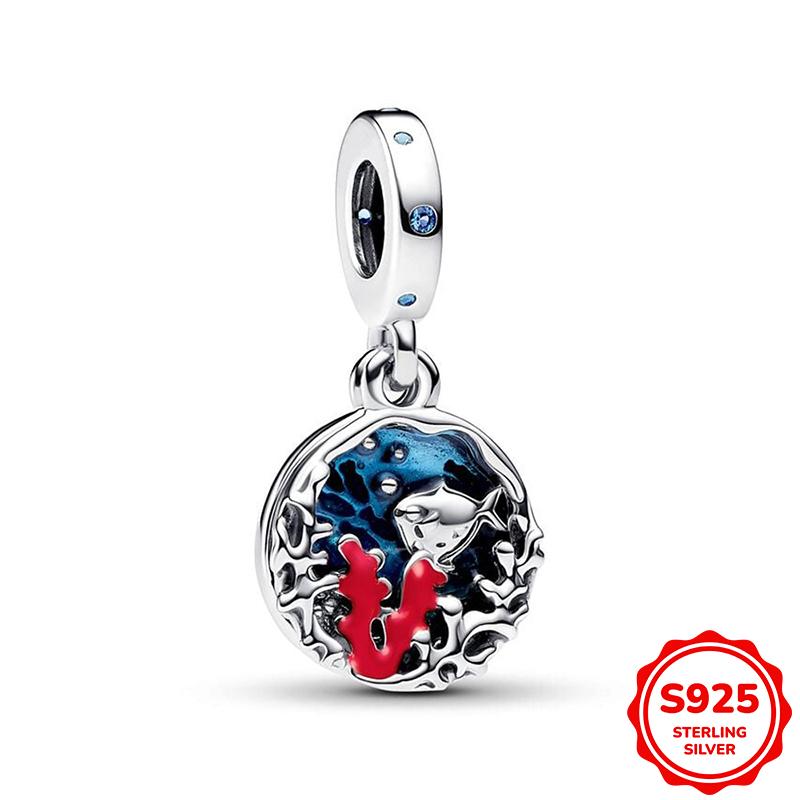 Original White Puppy Mantis Shrimp And Sloth Charm Beads Fits 3Mm Bracelet Necklace For Women Luxury Diy Jewelry Making Gift