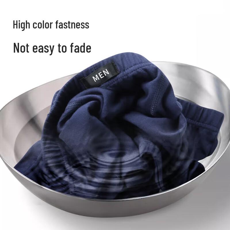 Nanjiren Men's Pure Cotton Boxer Briefs (Luxury Series)