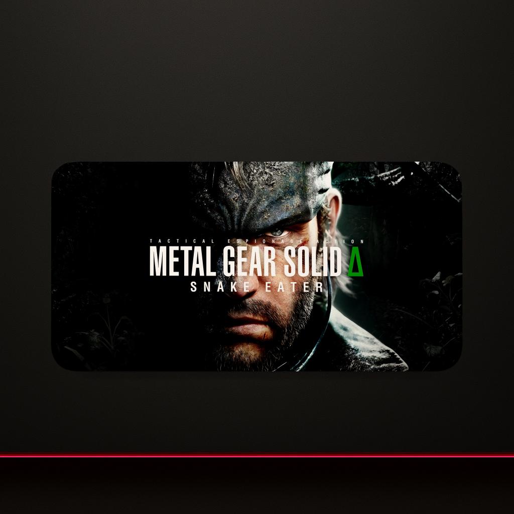 METAL GEAR SOLID SNAKE EATER Mouse Pad Play Mat,Large XXL90x40cmx5mm,stitch Desk Mats,Gaming Accessories,PC Parts