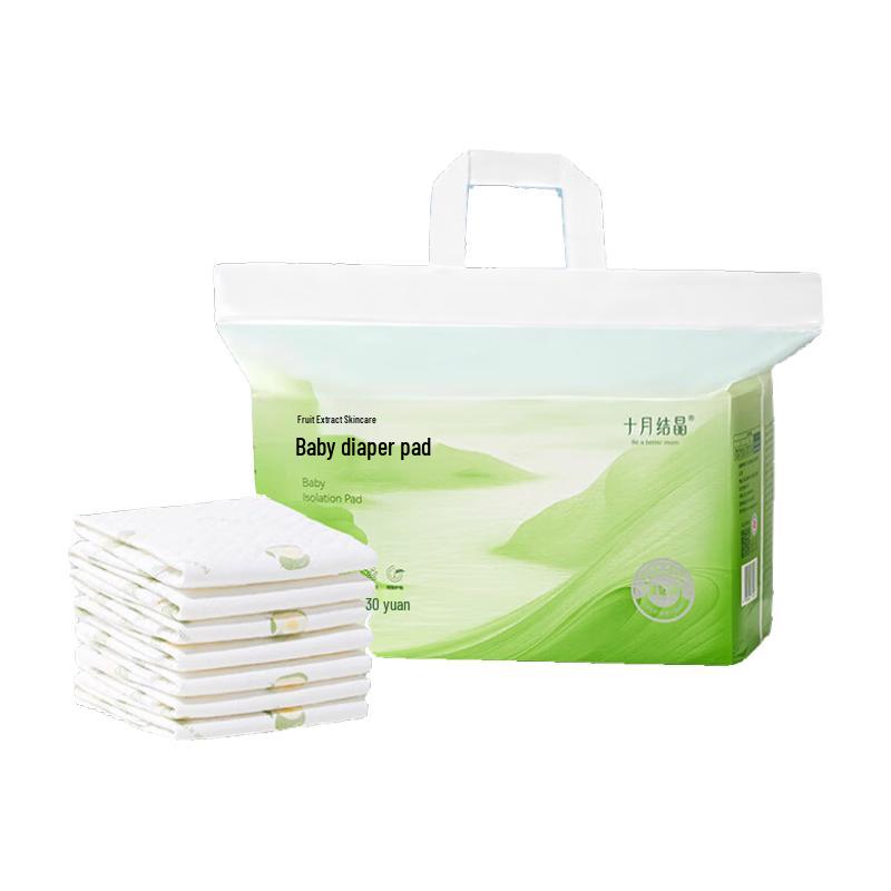 October Crystal Disposable Baby Underpads with Shea Butter