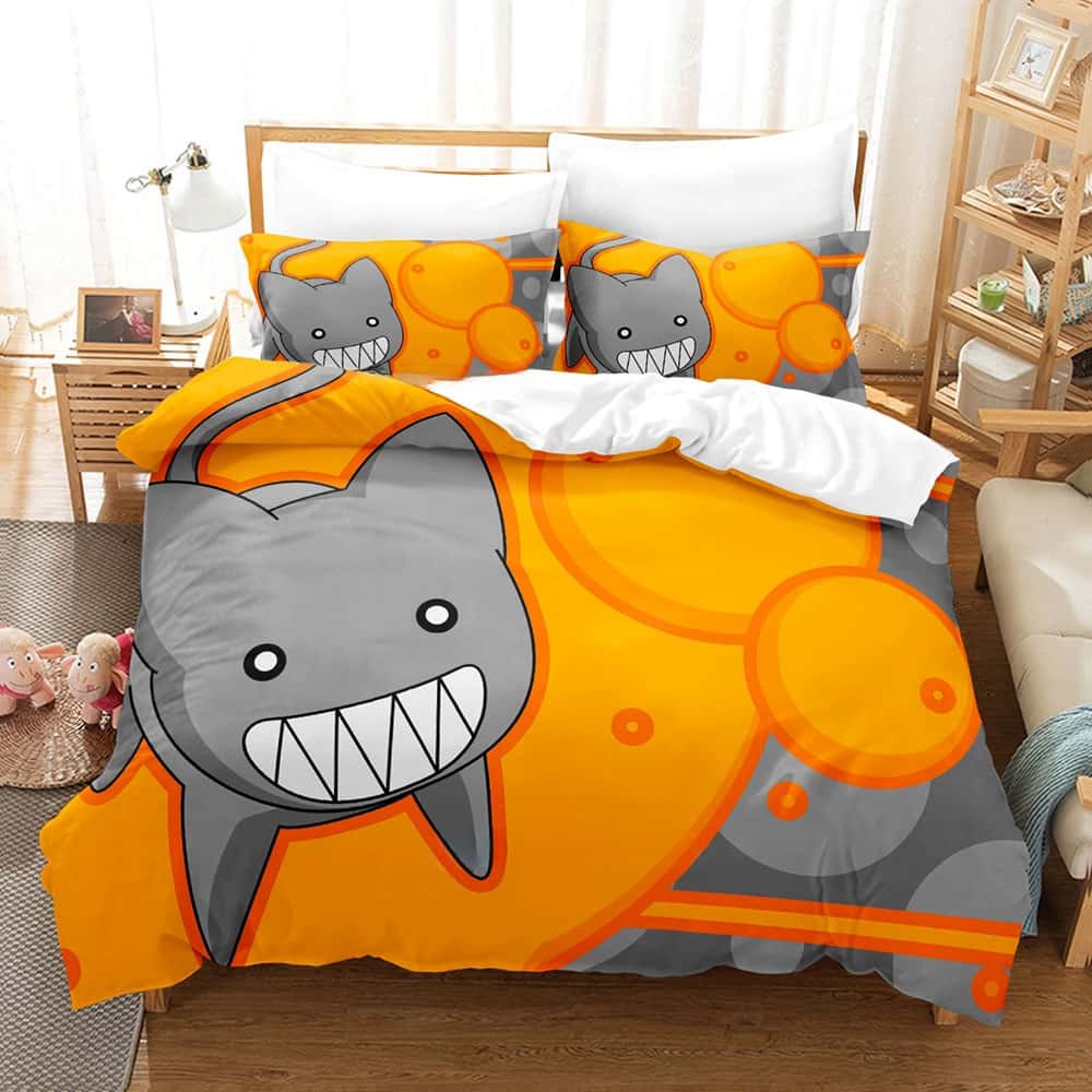 Anime Kawaii Azumanga Daioh Bedding Set Single Twin Full Queen King Size Duvet Cover for Adult Kid Bedroom