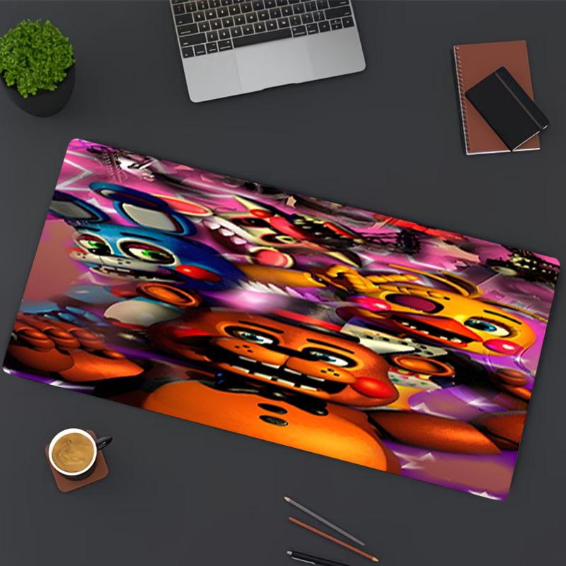 Ποντικοουαλί Five Nights at Freddy's, για Πληκτρολόγιο Pad Laptop PC Mat για Γραφείο Οικιακή Χρήση, Διακόσμηση Γραφείου, Τέλειο Δώρο Γενεθλίων για Παίκτες