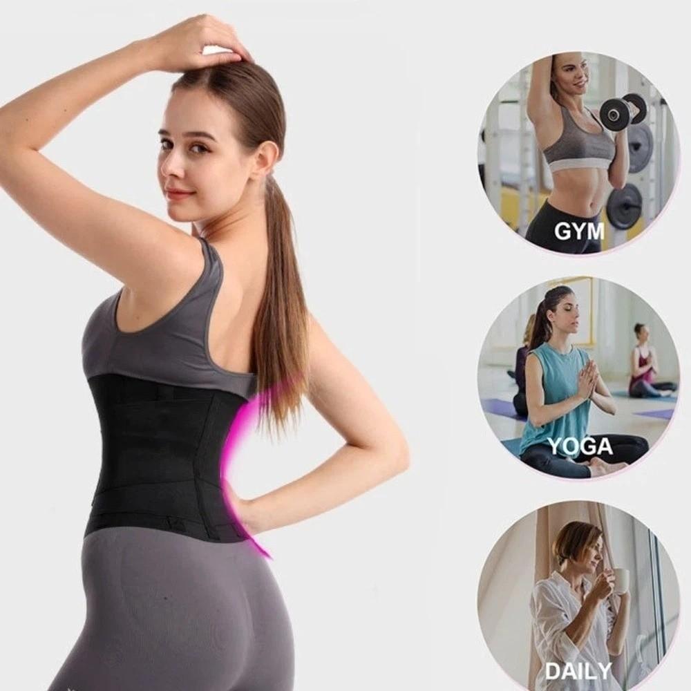 Leopard Print Waist Trainer Compressed Slimming Shapewear Simple Postpartum Body Shaper  Fitness