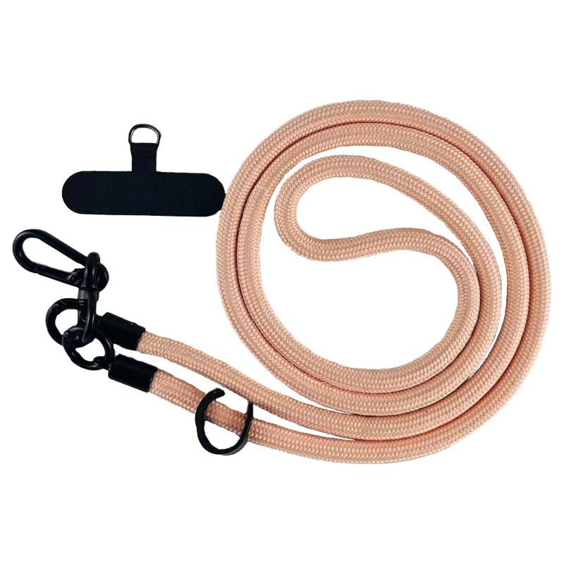 Wrist Mobile Phone Rope Pad Adjustable Crossbody Lanyard Multi-functional Mobile Phone Pad Lanyard Anti-loss Spring Lanyard