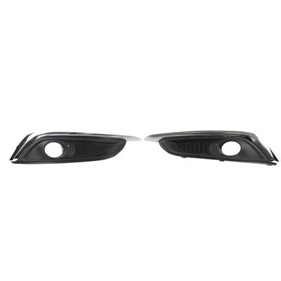 1Pair Fog Light Covers 23142357 Stylish Durable Impact Resistant Front Bumper Fog Lamps Bezel Cover