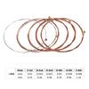 ZIKO DR-010 Acoustic Guitar Strings Hexagon Alloy Wire Pure Copper Wound Anti-Rust Coating Membrane 6 Strings Set
