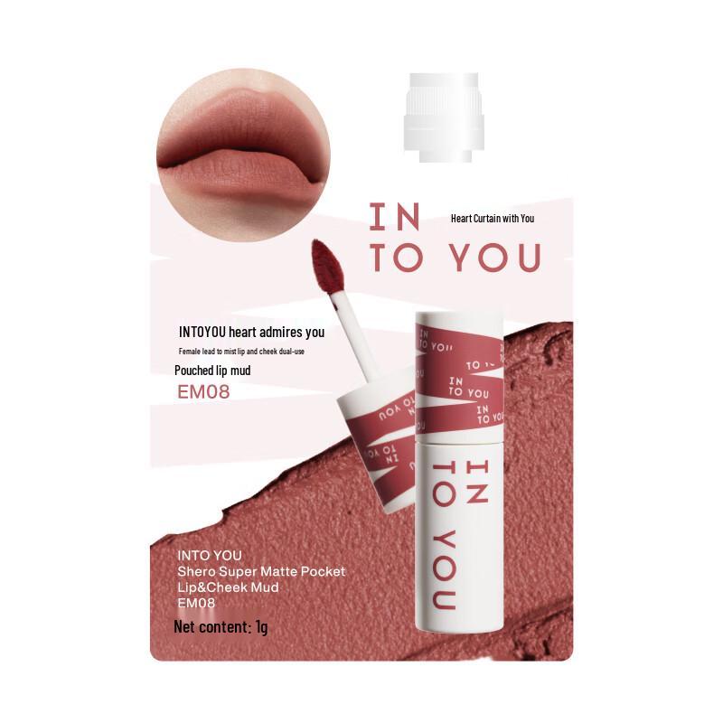 INTO YOU Heroine Lip Mud Trial Sachet