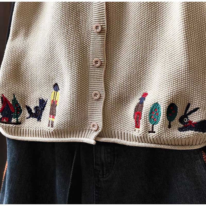 Vesta pro ženy Bavlna Podzim Zima Topy Pletená svetr vesta Oversize Péřová Ležérní Výstřih do V