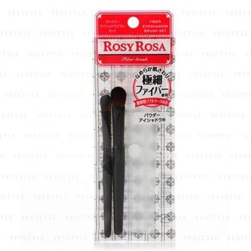 Chantilly - Rosy Rosa Fiber Eyeshadow Brush Set