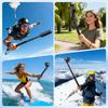 51Inch Selfie Stick for Insta360 X5 X4 Air Go Luna Ultra Aluminum Invisible for GoPro13/12 Mission for DJI Osmo Nano Action 6 5 4 Pocket 4 3 Accessori