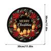 Wooden Christmas LED Hanging Ornament Decor Window Door Tree Festival Display