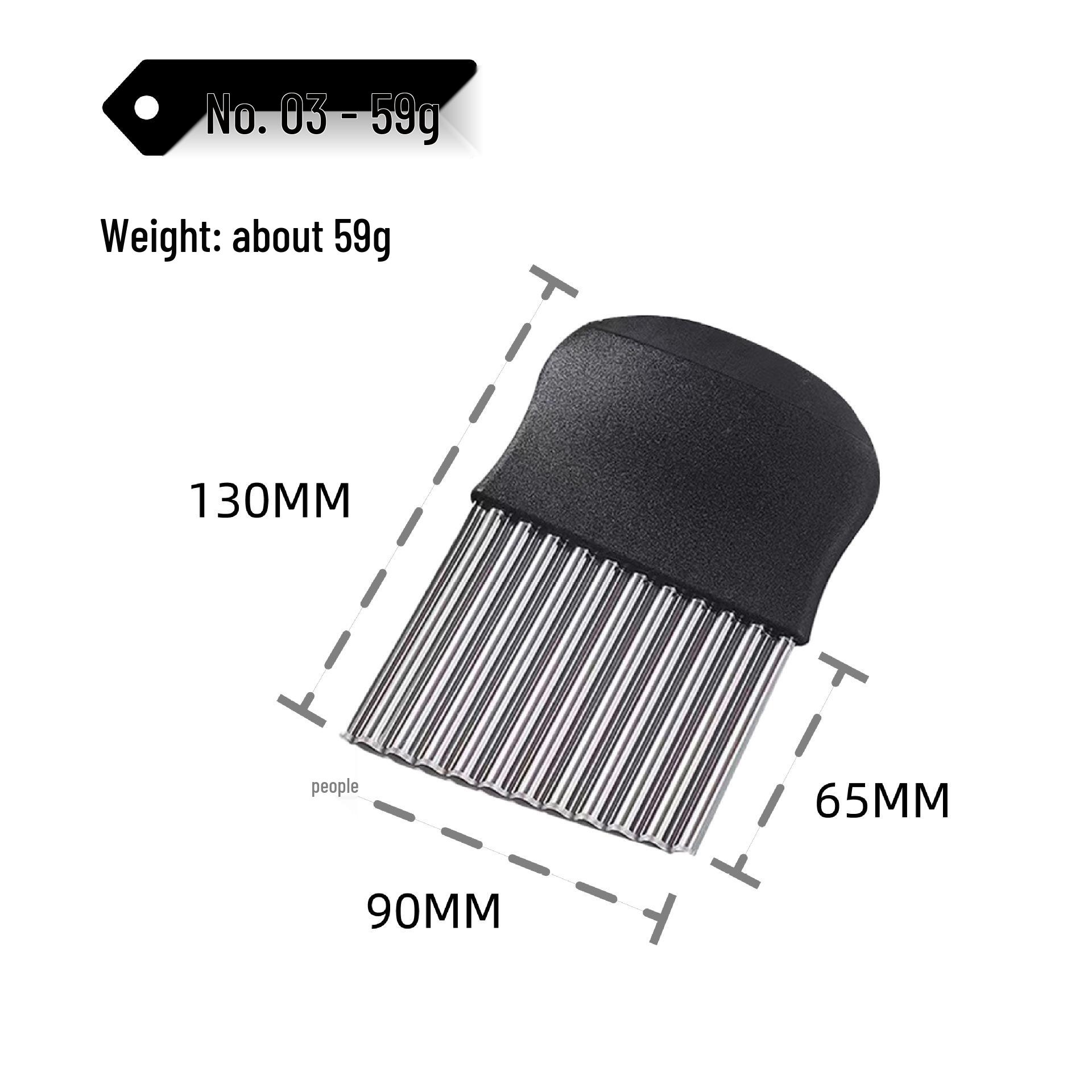 

Нож для волнистой нарезки картофеля и овощей Wolf Tooth - Острый многофункциональный резак с глубокой текстурой для картофеля фри и многого другого.