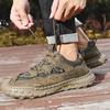 Retro Style Male Casual Shoes Handmade Fashion Sneakers Breathable Leisure Men's Treking Footwear Non-slip Hiking Shoes New Trainers