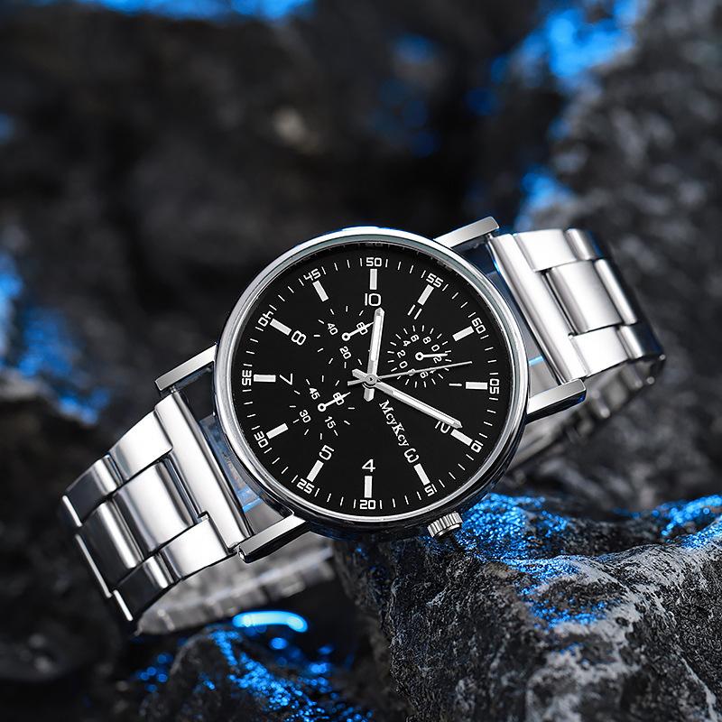 Мужские часы Подарочные часы Часы Простые Стальной ремешок Кварцевые, Мужские часы