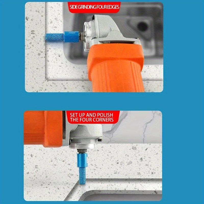 1Pc M10 Vaccum Brazed Milling Cutter Diamond Ceramic Tile Marble Stone Slotting Clean Tool For 100 Type Angle Grinder 6 10 15mm
