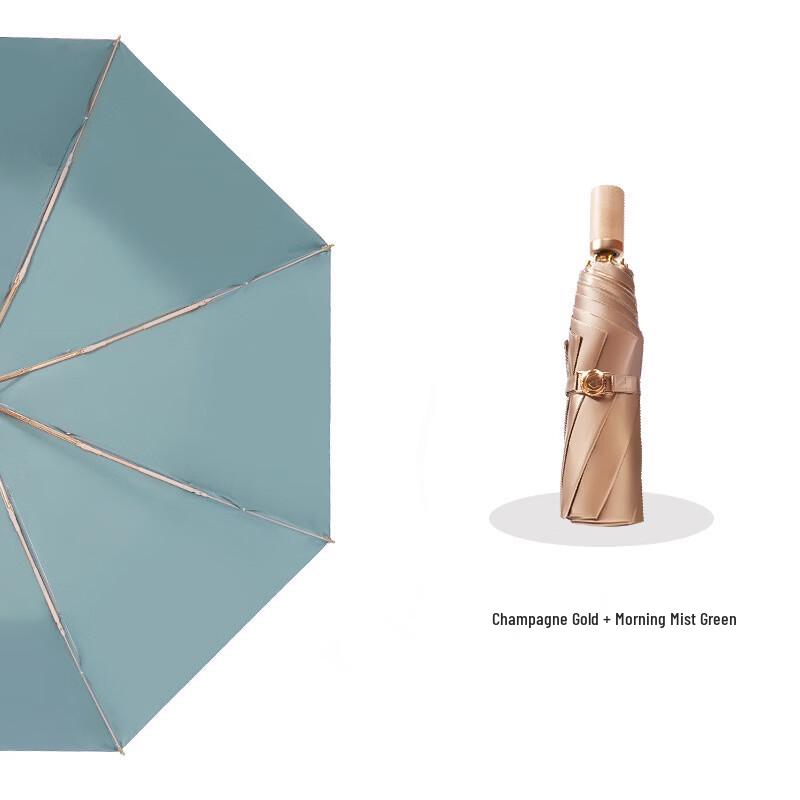 

Lishen Portable Sun and Rain Umbrella Three-Fold Manual