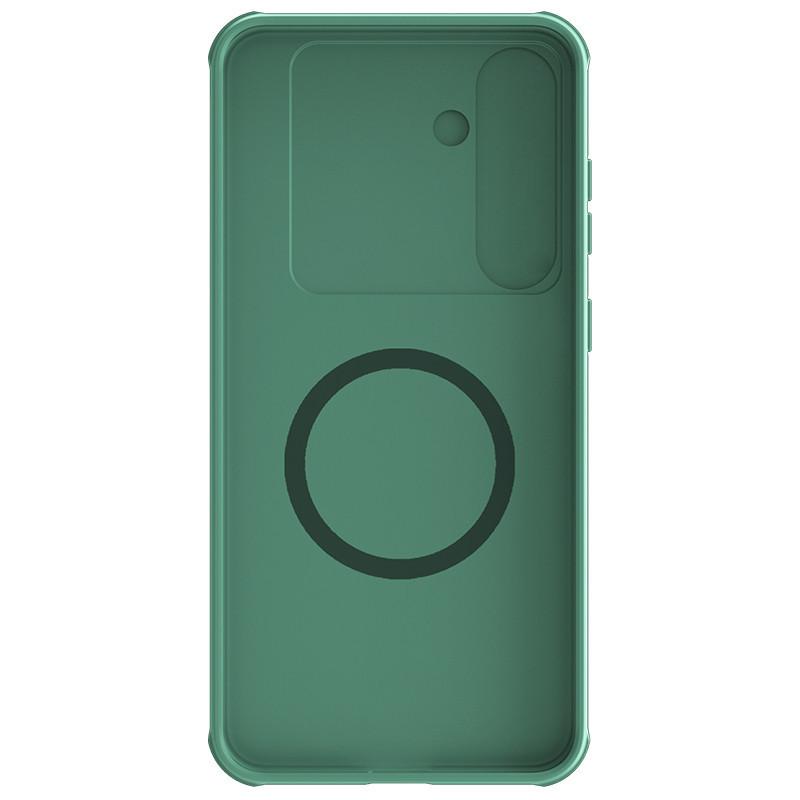 

NILLKIN Магнітний чохол для телефону CamShield Pro для Samsung Galaxy S24 Plus S24+ Захист слайдера камери Протиударна задня кришка For Samsung S24 Plus зелений