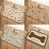 Pet Feeding Mat for Dog Cat 2 In 1 Food Water Bowl Placemat Waterproof Non Slip for Floor Protection In Kitchen Dining