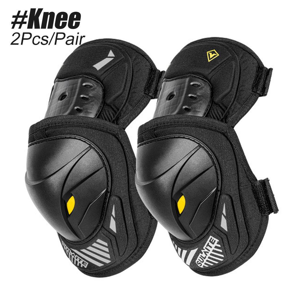 1Pair Motorcycle Knee & Elbow Guards – Adjustable Motocross Armor with PP Shell & EVA Padding – Dirt Bike,E-Bike Protective Gear