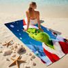 Christmas Gift Oscar Comedy Movie How the Grinch Stole Christmas soft beach towel outdoor camping vacation swinging beach scarf decorative blanket B19