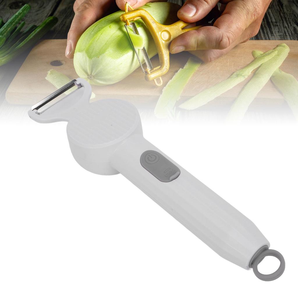 Electric Potato Peeler Handheld Electric Vegetables and Fruit Peeler 3 in 1 Set USB Re able Kitchen Gadgets