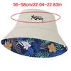 Unisex Reversible Fishing Hat Breathable Polyester Wide Brims Sun Protection Fisherman Hat for Summer Vacation Wear