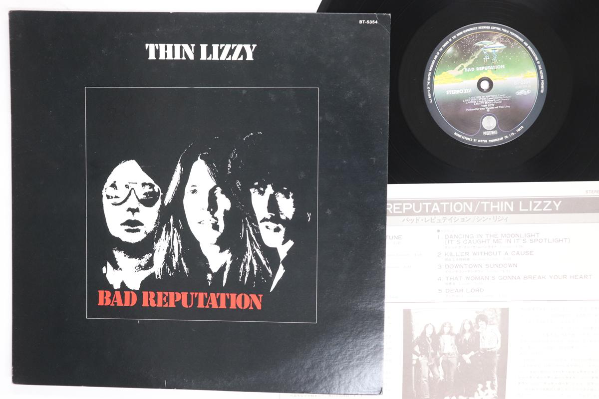 LP Record THIN LIZZY Bad Reputation BT5354 VERTIGO 1979 Japan Rock Used