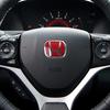 Car Steering Wheel Front Grille Trunk Badge Stickers Accessories For Honda 10th 11th Gen Civic 8-10th Gen Accord 2006-2022 CRV