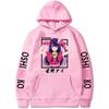 New OSHI NO KO Graphic Print Hoodie Women Men Casual Loose Hooded Sweatshirt Fashion Anime Harajuku Pullover