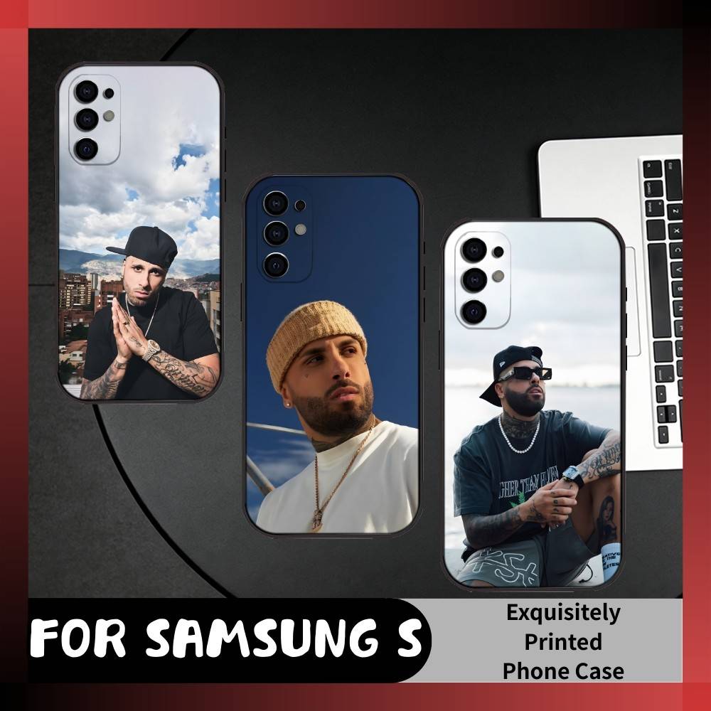 Travesuras Nicky Singer J-Jam Phone Case For Samsung S25,S24,S21,S22,S23,S20,Ultra,S26,Plus,Fe,Note,5G Black Cover