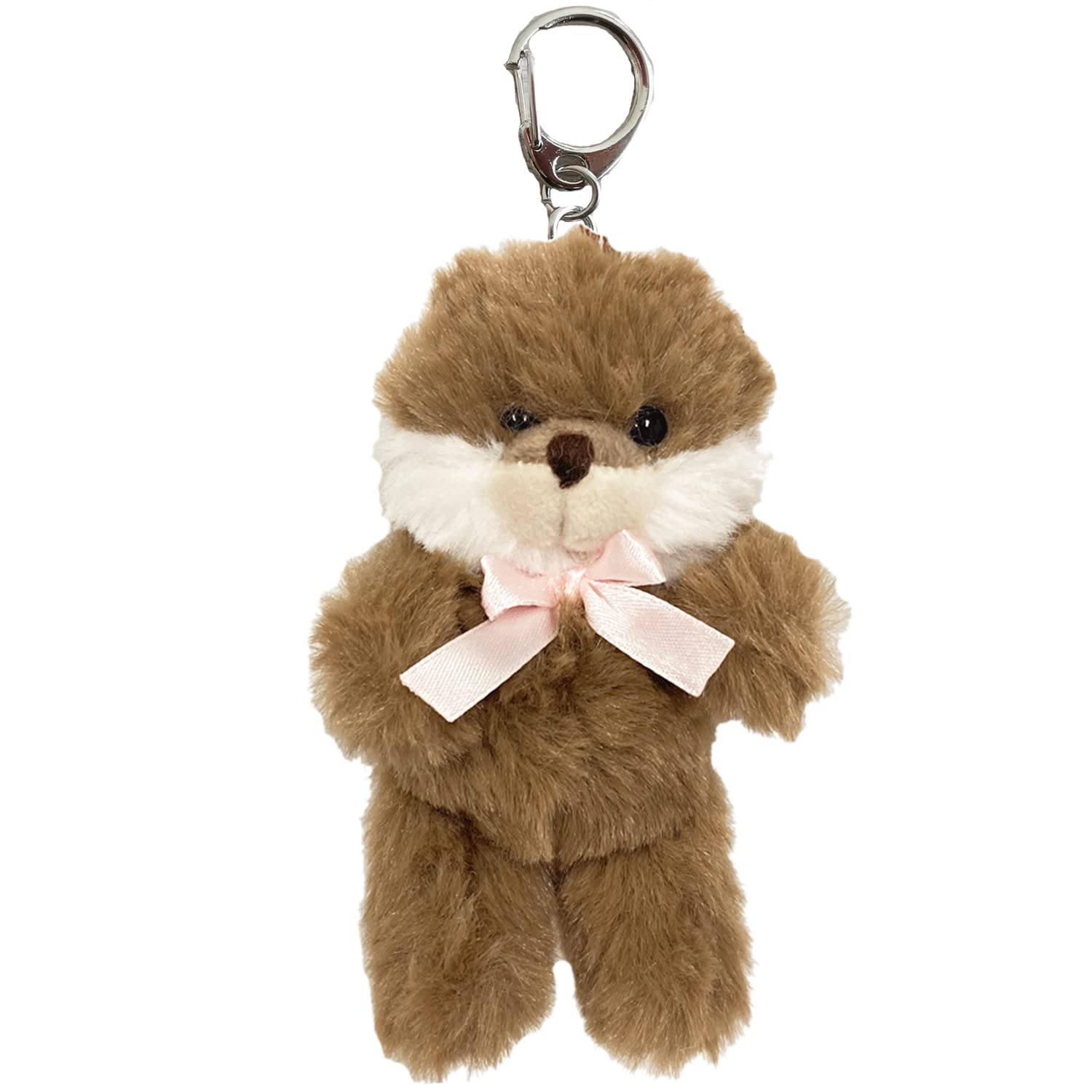 

Tino Animal Plush Mascot Cute Strap Otter [Stream] Keychain, Charm, TY006-D
